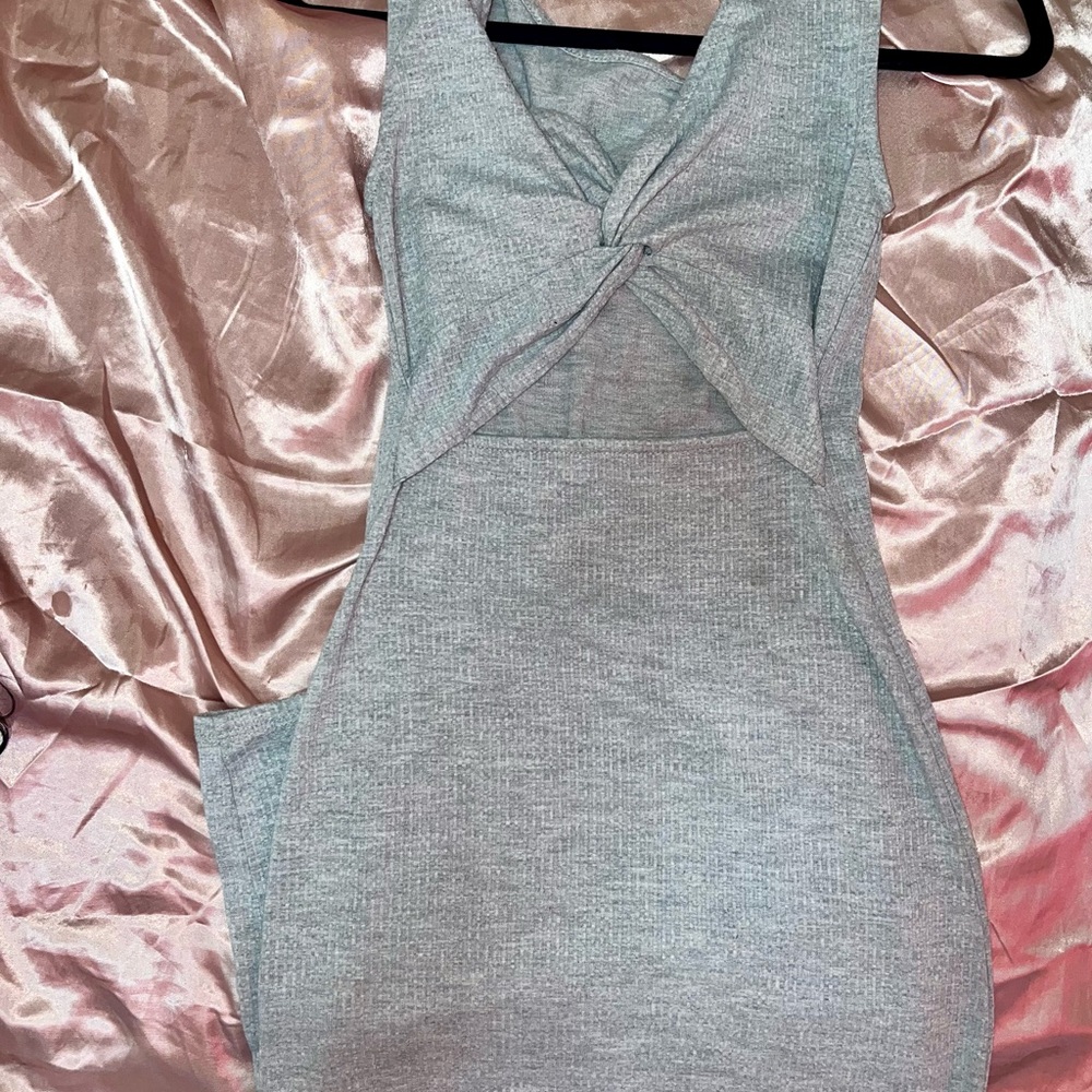 Grey dress small